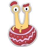 Oscar The Snail WhatsApp Sticker #30