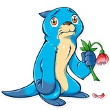 Otter Mr. Otto WhatsApp Sticker #16