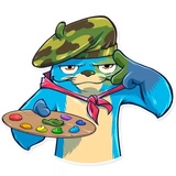 Otter Mr. Otto WhatsApp Sticker #25