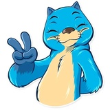 Otter Mr. Otto WhatsApp Sticker #26