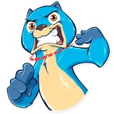 Otter Mr. Otto WhatsApp Sticker #28