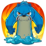 Otter Mr. Otto WhatsApp Sticker #6