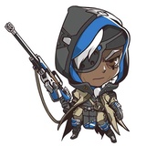 Overwatch Cute WhatsApp Sticker #2