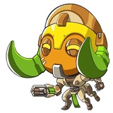 Overwatch Cute WhatsApp Sticker #24