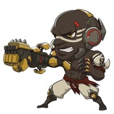 Overwatch Cute WhatsApp Sticker #25