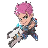 Overwatch Cute WhatsApp Sticker #8