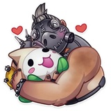 Overwatch classic WhatsApp Sticker #12