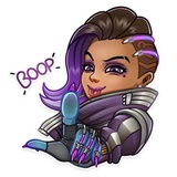Overwatch classic WhatsApp Sticker #13