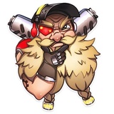 Overwatch classic WhatsApp Sticker #15