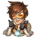 Overwatch classic WhatsApp Sticker #3