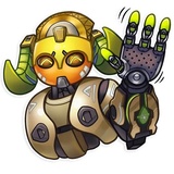 Overwatch classic WhatsApp Sticker #5