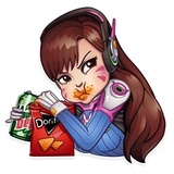 Overwatch classic WhatsApp Sticker #9