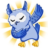 Owl Madness WhatsApp Sticker #18
