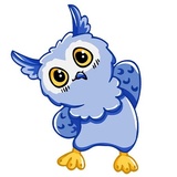 Owl Madness WhatsApp Sticker #25