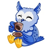 Owl Madness WhatsApp Sticker #4