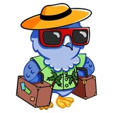 Owl Madness WhatsApp Sticker #9