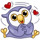 Savva Owler WhatsApp Sticker #10