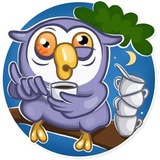 Savva Owler WhatsApp Sticker #16