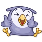 Savva Owler WhatsApp Sticker #17