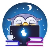 Savva Owler WhatsApp Sticker #2