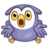 Savva Owler WhatsApp Sticker #21