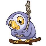 Savva Owler WhatsApp Sticker #7