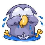 Savva Owler WhatsApp Sticker #8