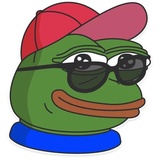 PEPE Top WhatsApp Sticker #12