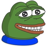 PEPE Top WhatsApp Sticker #21