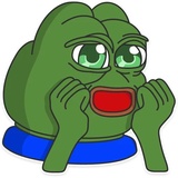 PEPE Top WhatsApp Sticker #28