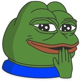 PEPE Top WhatsApp Sticker #30