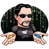 Cool Pavel Durov WhatsApp Sticker #10