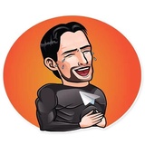 Cool Pavel Durov WhatsApp Sticker #16