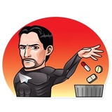 Cool Pavel Durov WhatsApp Sticker #17