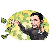 Cool Pavel Durov WhatsApp Sticker #2
