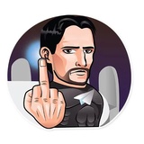Cool Pavel Durov WhatsApp Sticker #20