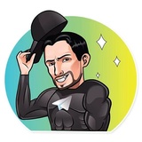 Cool Pavel Durov WhatsApp Sticker #24