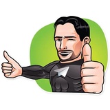 Cool Pavel Durov WhatsApp Sticker #7