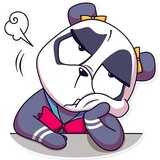Panda Chan WhatsApp Sticker #13