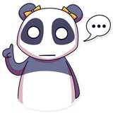 Panda Chan WhatsApp Sticker #14