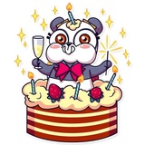 Panda Chan WhatsApp Sticker #21
