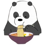 Panda (Bare Bears) WhatsApp Sticker pack