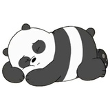 Panda (Bare Bears) WhatsApp Sticker #12