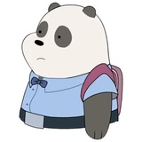Panda (Bare Bears) WhatsApp Sticker #15
