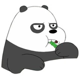 Panda (Bare Bears) WhatsApp Sticker #2