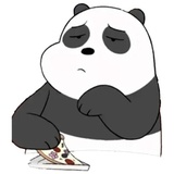 Panda (Bare Bears) WhatsApp Sticker #4