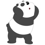 Panda (Bare Bears) WhatsApp Sticker #9