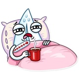 Paper Airplane WhatsApp Sticker #11