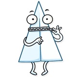 Paper Airplane WhatsApp Sticker #16