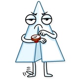 Paper Airplane WhatsApp Sticker #21